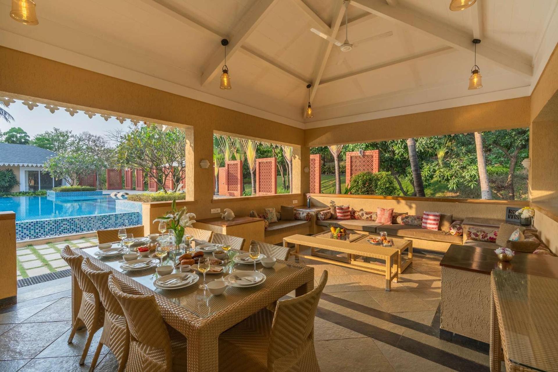 Stayvista At Amara Villa Luxury Collection With Private Pool & Gazebo آليباغ المظهر الخارجي الصورة